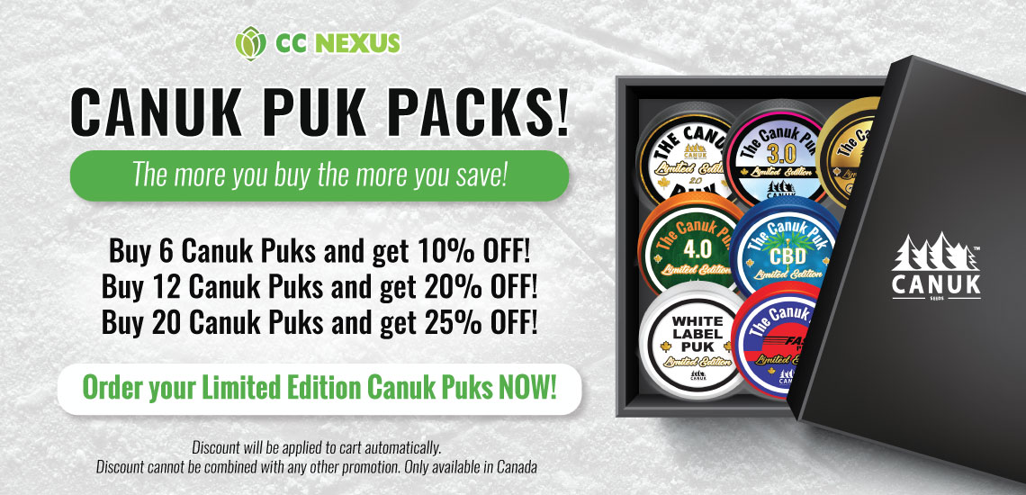 Canuk PUKs Packs Offer